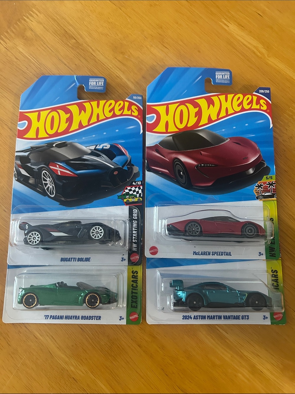 🔥Hot Wheels🔥 Exotic Cars 4 Pack